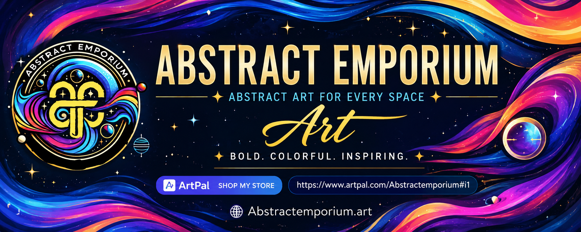Abstract Emporium on ArtPal - Shop abstract art prints, digital downloads, and collections - Bold, colorful, inspiring art for every space