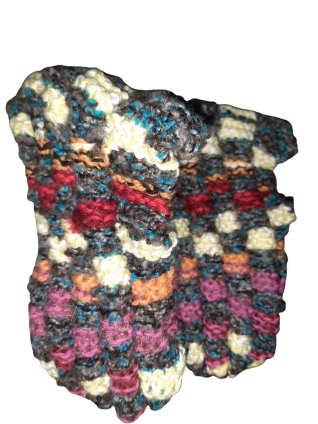 Pair 1 view 1 — Adult Medium cozy knit slippers