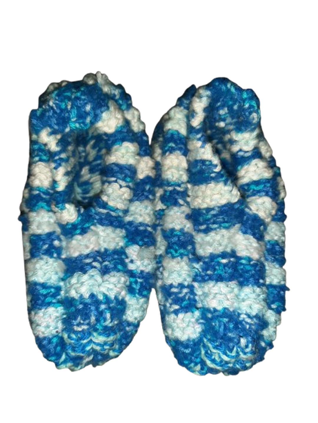 Pair 2 view 3 — Adult Medium cozy knit slippers