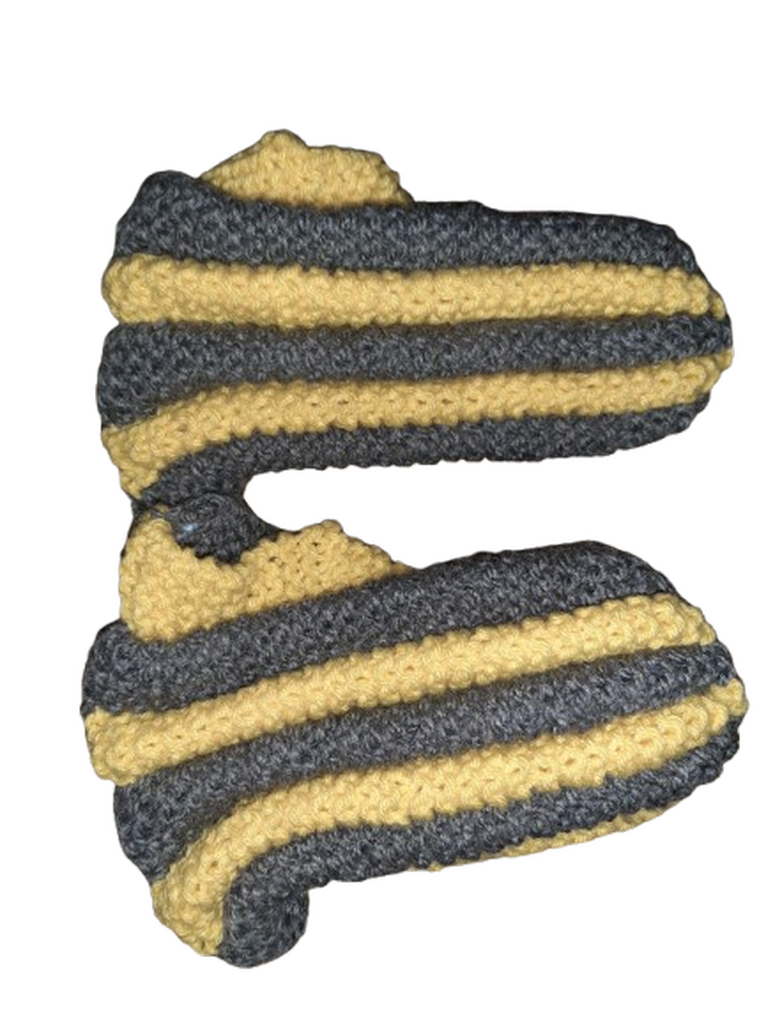 Pair 3 view 3 — Adult Medium cozy knit slippers