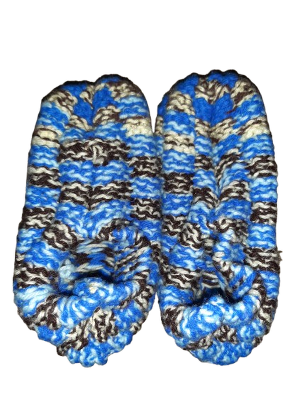 Pair 5 view 2 — Adult Medium cozy knit slippers