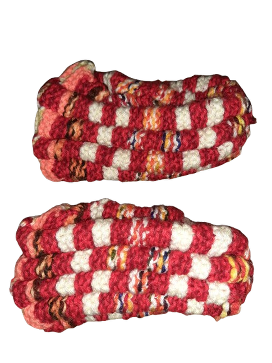 Pair 6 view 3 — Adult Medium cozy knit slippers