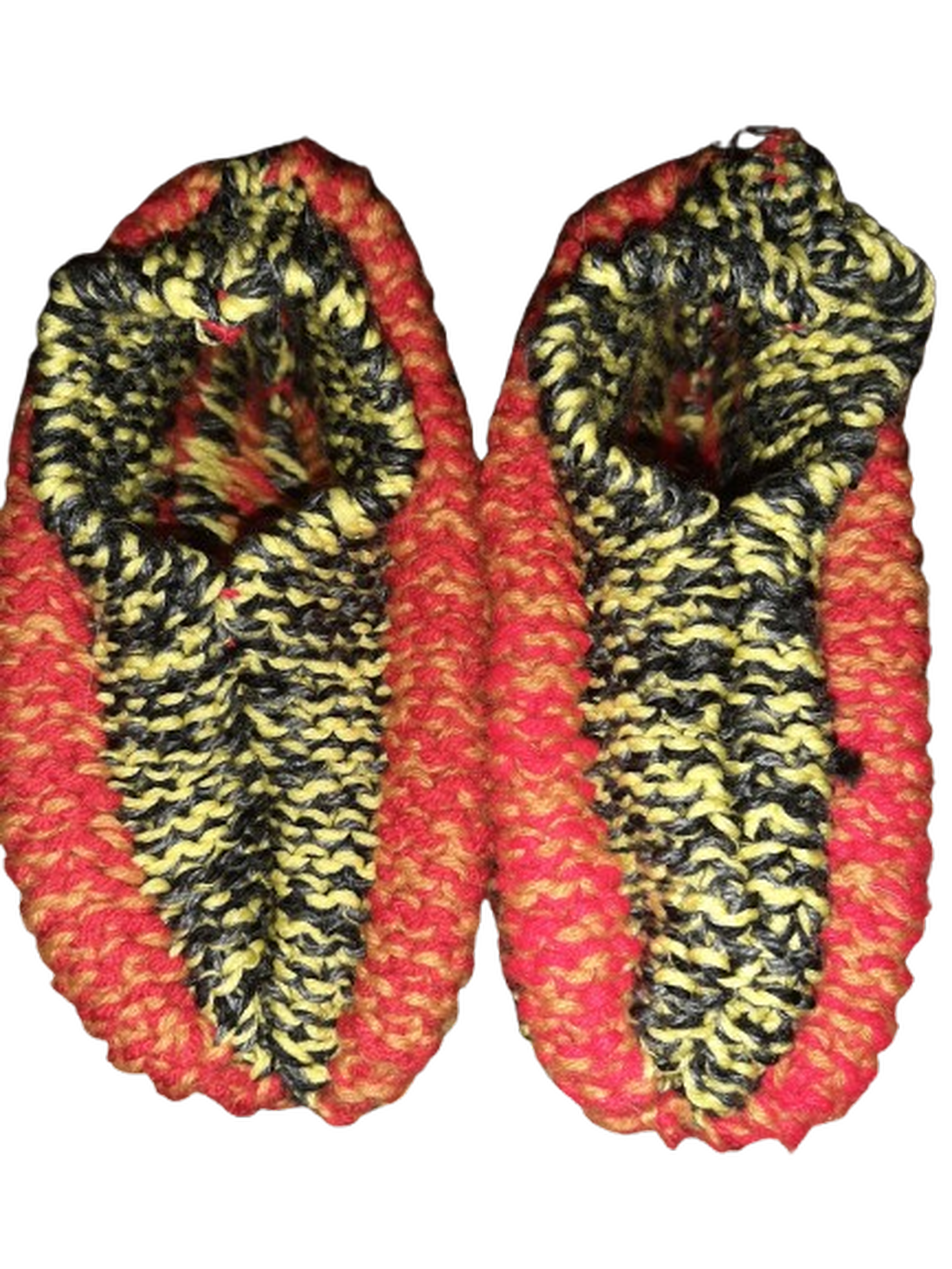 Pair 9 view 3 — Adult Medium cozy knit slippers