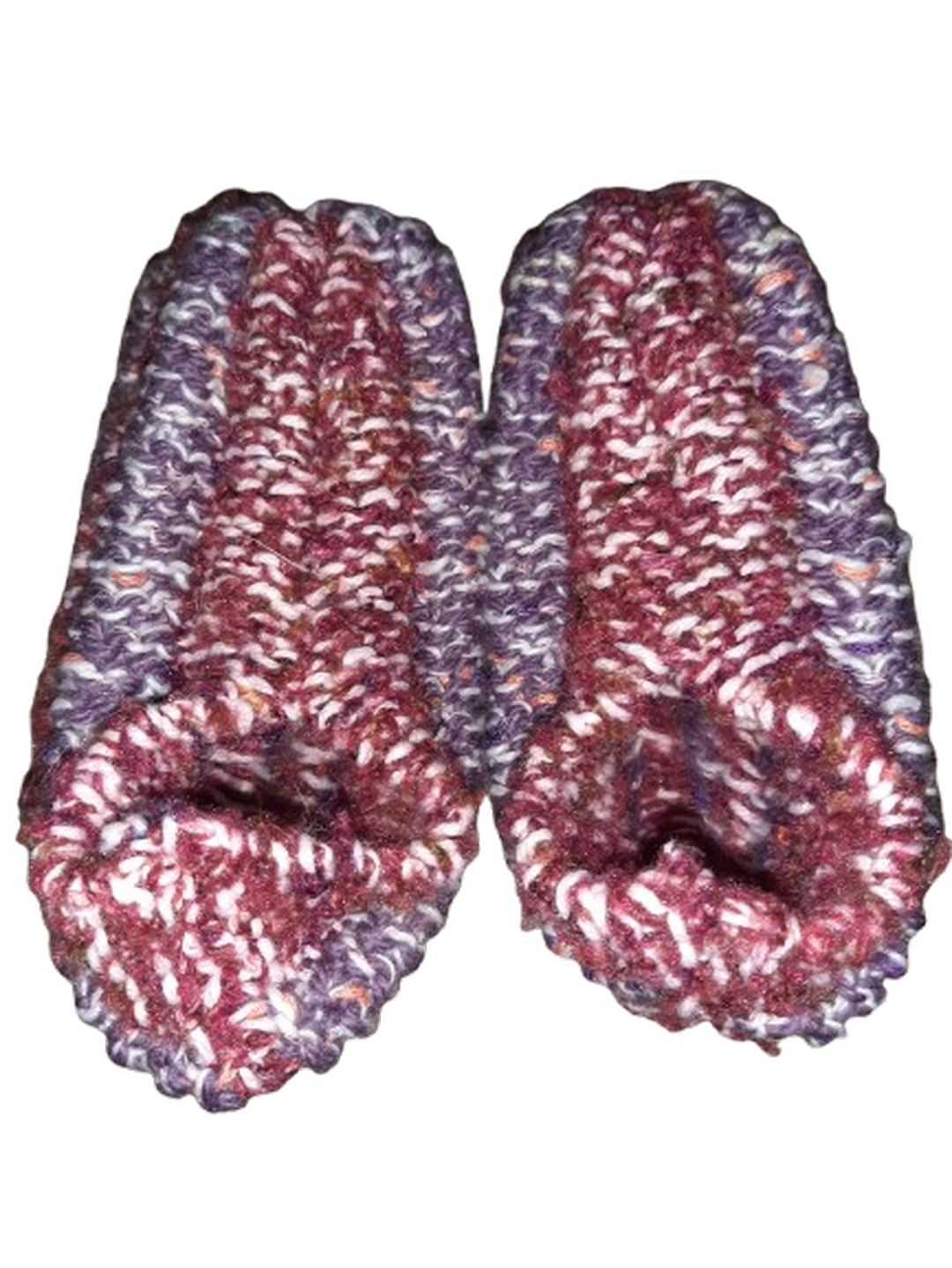 Pair 10 view 2 — Adult Medium cozy knit slippers
