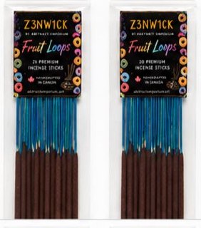 Fruit Loops incense bundle detail