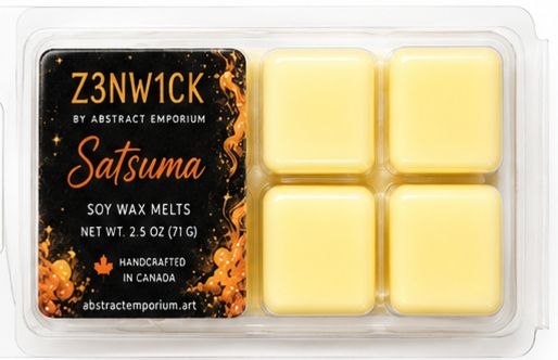 Satsuma wax melts cluster