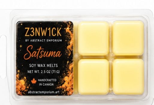 Satsuma soy wax melts 2x2 grid